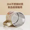 Vaso de Agua de Acero Inoxidable para Niños, Vaso para Cepillo de Dientes, Alta Apariencia, Antimoho, Vaso Antibacteriano, Vaso de Agua para el Hogar, Taza