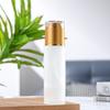 Frasco Cosmético de Vidro Fosco, Frasco Portátil Tipo Pump para Produtos de Skincare, Frasco Conta-gotas com Ponta de Plástico para Óleo Essencial, Frasco de Alta Qualidade para Loção Hidratante