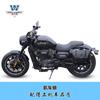 Carro muscle Wolf adequado para Zhuang Wei V400 bolsa lateral bolsa lateral pode ser instalado capacete meio capacete capacete completo com trava quadro de liberação rápida modificação