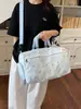 Bolsa de Viaje Grande de Capacidad para Corta Estancia Moda Femenina Bolso de Mano para Equipaje Ligero Bolsa Deportiva de Fitness Almacenamiento para Bolsa de Maternidad