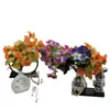 Ramo de Flores Artificiales de Gloria de la Mañana de 7 Ramas Más Vendido Transfronterizo para Decoración de Proyectos, Flores Falsas, Flores Artificiales para Decoración del Hogar