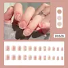 Unhas Usáveis Prontas para o Ano Novo, Adesivos de Unhas Postiças Removíveis, Peças de Unha com Arte de Unha Estilo Curto de Alta Qualidade, Atacado do Fabricante