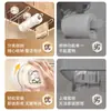 Soporte Magnético para Papel de Cocina, Estante de Papel para Montar en Pared sin Taladro, Soporte para Film Plástico, Estante de Almacenamiento para Paños, Soporte para Rollo de Papel