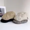 Gorra de Béisbol Retro Casual de Color Sólido 2026 para Mujer, Nuevo Estilo de Primavera, Gorra Simple Versátil para Adelante, Boina de Moda para Usar al Revés