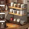 Portavasos Almacenamiento de tazas Estante Barra de té y agua Mesa de comedor Plato Superficie de la mesa Vasos de agua Tazas de té Tazas de café Estante organizador