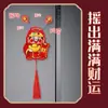 Nuevos Imanes para Refrigerador de Dios de la Riqueza, Pequeñas Decoraciones Colgantes Festivas de Año Nuevo, Suministros de Decoración para Inauguración de Casa y Hogar Nuevo