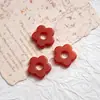 Dopamina Hueco Flor Pequeña Flor de Cinco Pétalos Agujero Grande Cuenta de Vidrio DIY Collar Pulsera Colgante Accesorios En Stock Envío 48h
