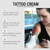 Creme para Cuidados com Tatuagem Ximonth Ingredientes Suaves Hidrata e Limpa a Pele do Corpo Creme para Cuidados com Tatuagem de Cor