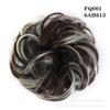 Peluca de pelo al por mayor de fábrica, anillo de pelo con cabeza de bola, peluca artificial natural europea y americana, accesorios para el cabello, peluca con soporte de flores, bolsa para el cabello
