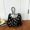 Bolso bandolera para mujer simple y versátil, bolso de hombro casual estilo coreano, bolso grande para mujer, nuevo bolso de lunares 2026 para ir al trabajo