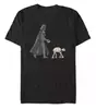 Camiseta Oficial Estampada de Manga Corta, Holgada y Cómoda, Temática de Star Wars, Adecuada para Hombres y Mujeres en la Calle