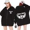 Rock Band Tokio Hotel Kaulitz Moletons com Zíper Masculino Feminino Harajuku