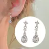 Pendientes del Lago Walden al por Mayor Pendientes de Gota de Agua Azul de Plata de Ley 925 Pendientes Elegantes para Mujer Nuevo Circonita Azul Claro