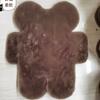 Fábrica de Peluches de Conejo Producto Nuevo Alfombra con Forma Especial de Animal de Dibujos Animados Moderno Oso para Sala de Estar Dormitorio Entrada Felpudo Bebé