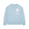 25 Otoño/Invierno Nuevo Top de Punto de Manga Larga con Letras de Corazón Estilo Perezoso Suéter Holgado para Mujer Fd93104813
