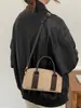 Nuevo Diseño Retro de Nicho Otoño/Invierno 2026 Bolso Boston de Gamuza Almohada Bolso de Hombro Cruzado de Moda
