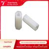 Coluna de isolamento hexagonal de passagem única pino plástico coluna de nylon coluna de suporte espaçador plástico PC coluna de cobre pino hexagonal