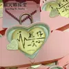 Pastel en Forma de Corazón de Oro Puro 999, Te Amo por Diez Mil Años Adorno de Regalo, Feliz Cumpleaños, Día de la Mujer Tienda de Oro Regalo Promocional