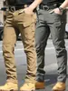 Pantalones de Trabajo Frescos de Verano 2026 para Hombre Corte Delgado Tendencia Pierna Recta Pantalones de Personalidad Pantalones Tácticos Militares en Stock