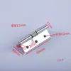 Colección de Bisagras de Acero Inoxidable 304, Bisagras de Resorte para Ventanas de Aleación de Aluminio Engrosada, Persianas de Puerta, Forma de Hoja con Amortiguación de Rebote