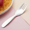 Cuchara y Tenedor para Nuevo Modelo de 26 Años para Uso en el Hogar, Cuchara y Tenedor Gruesos de Acero Inoxidable Estilo Chino Creativos con Mango Corto para Comer y Alimentar Niños