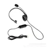Venta Directa de Fábrica Auriculares USB para Computadora Clases en Línea, Audífono con Cable con Micrófono Unilateral, Audífono para Atención al Cliente y Reuniones
