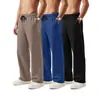 2026 Superventas de Verano Transfronterizo: Pantalones Casuales de Color Sólido, Simples, Elegantes y Resistentes para Hombre, Modernos y Versátiles, Adecuados para Deporte y Jogging, En Stock
