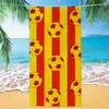 Toalha de Praia Modelo Novo 2026 da Copa do Mundo de Futebol dos Estados Unidos, Canadá e México, Toalha de Banho de Praia de Microfibra, Toalha Estampada de Secagem Rápida