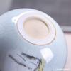 Xícara de Chá Kung Fu Grande do Forno Ru com Padrão Craquelado, Xícara de Chá de Porcelana Ru de Grande Capacidade, Xícara Mestra, Xícara Ovo de Dragão