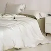 Juego de Cama de Cuatro Piezas Lyocell Tencel, Juego de Seda Helada, Nuevo Modelo 2026, Sábana y Juego de Cama de Tres Piezas