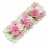 Explosões Transfronteiriças Simulação de Casamento Fileira de Flores de Seda Decoração Fileira de Flores Artificiais Parede de Flores de Hotel Liderança de Estrada Arco de Casamento Flor