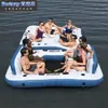 Original genuino Bestway isla flotante multi-persona, cama flotante de agua, plataforma flotante de descanso para nadar 43964
