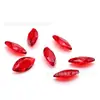 Suministro de fábrica de gemas de vidrio en forma de marquesa al por mayor: vidrio blanco, vidrio verde, vidrio azul, vidrio rosa, gemas artificiales en forma de marquesa, piedras sueltas