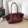 Bolso Tote Textura Tejida Retro Coreana Temperamento Mujer Otoño Temprano 2025 Gran Capacidad Casual Viaje Diario Bolso de Hombro Único