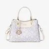 Bolsa de Mujer de Brocado Zhuang de Guangxi Patrimonio Cultural Inmaterial Bolsa Grande para Mamá Modelo Nuevo 2026 Bolso de Hombro Cruzado de Alta Gama