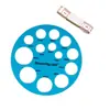 Producto popular transfronterizo: Calibrador de Medición para Chupete de Bebé de Silicona de Grado Alimenticio, Regla de Medición de Tamaño de Seno, Regla de Medición para Sacaleches, Leche Materna