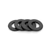 Acero Inoxidable 304 Galvanizado en Negro Arandela Plana Gb97 Arandela Negra Industrial de Fijación M2-M36 Duradera y Resistente a la Corrosión