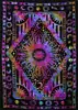 Tapiz de poliéster con patrón celestial abstracto psicodélico bohemio transfronterizo para hacer tela de fondo sala de estar dormitorio tapiz