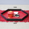 Soporte de exhibición para decoración de mesa de postres de boda china, plato para pastel, estante de almacenamiento para decoración suave creativa para el hogar