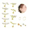 Venda Quente na Amazon Populares Europeus e Americanos Brincos de 2-5mm Brincos Joias para Piercing Explosões Transfronteiriças Brincos Conjunto de Brincos