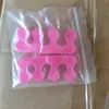 Separador de Dedos del Pie con Pinza de Tres Agujeros Separador de Dedos Superpuestos Separador de Dedos de Silicona Separador de Dedos Separador de Dedos para Manicura