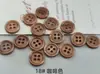 Botões Perolados Coloridos, Redondos com Bordas Finas, Versáteis para Roupas Masculinas e Femininas, Cardigãs, Camisas, Botões de Resina na Cor Macaron