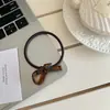 Corda de Cabelo de Acetato Fofa com Laço Pequeno Fresco, Corda de Cabelo Básica de Alta Elasticidade, Nova Corda de Cabelo