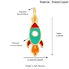 S70 Accesorios para Joyería DIY Espacio Sol Rayo Molino de Viento Luna Estrella Colgante Pequeño