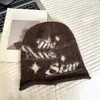 Gorro de punto holgado con rizos de lana para mujer, Invierno, Circunferencia de cabeza grande, Adelgazante de rostro, Protector de orejas, Cálido sombrero de lana