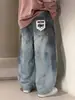 Ropa de Otoño para Niños Jeans Estilo Callejero Pantalones de Otoño para Niños Nuevo Estilo Primavera y Otoño Niños Grandes Rebelde Guapo Moderno Ropa para Niños Niños