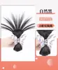 Pinza para el Cabello de Moda con Diseño de Plumero para Mujer, Nuevo Estilo 2024, Pinza de Garra Falsa para Moño de Cabello para la Parte Posterior de la Cabeza, Accesorio para el Cabello