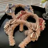 Diadema de Peluche de Oso de Dibujos Animados Estilo Universitario Linda Diadema Otoño e Invierno Pelo de Cordero Diadema para Lavarse la Cara Venta de Pinzas para el Cabello Lindas para Niñas