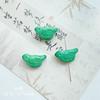 Nuevo Color Brillante Vidrio Checo Pájaro Dorado Pulsera DIY Cadena de Teléfono Móvil Material Llavero Accesorios de Joyería