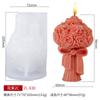 Vela Perfumada Molde de Silicona Sanxin Bouquet Forma de Flor Herramienta para Pulir Velas Piedra Difusora Decoración para el Hogar de Nicho